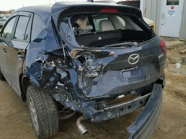 JM3KE4DY9G0683559 - 2016 MAZDA CX-5 GT BLUE photo 9