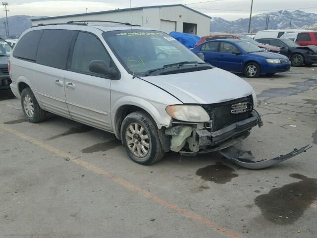 2C8GP54L83R171826 - 2003 CHRYSLER TOWN & COU GRAY photo 1