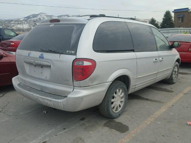 2C8GP54L83R171826 - 2003 CHRYSLER TOWN & COU GRAY photo 4