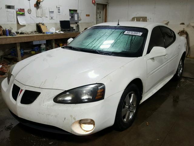 2G2WP522351256912 - 2005 PONTIAC GRAND PRIX WHITE photo 2