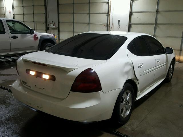 2G2WP522351256912 - 2005 PONTIAC GRAND PRIX WHITE photo 4