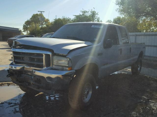 1FTNW21P04EC09775 - 2004 FORD F250 SUPER WHITE photo 2