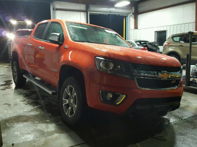 1GCPTDE10G1361358 - 2016 CHEVROLET COLORADO Z ORANGE photo 1