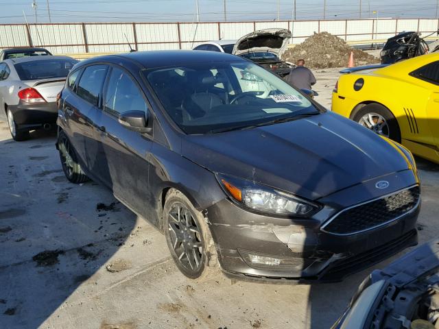 1FADP3K27GL325773 - 2016 FORD FOCUS SE GRAY photo 1