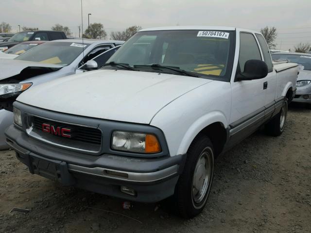 1GTCS19W9S8531495 - 1995 GMC SONOMA WHITE photo 2