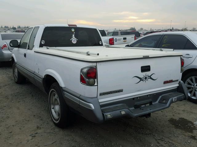 1GTCS19W9S8531495 - 1995 GMC SONOMA WHITE photo 3