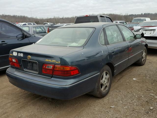 4T1BF18BXWU288691 - 1998 TOYOTA AVALON XL GREEN photo 4