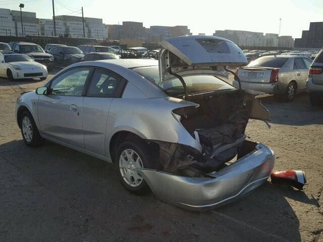 1G8AN12F74Z113730 - 2004 SATURN ION LEVEL SILVER photo 3