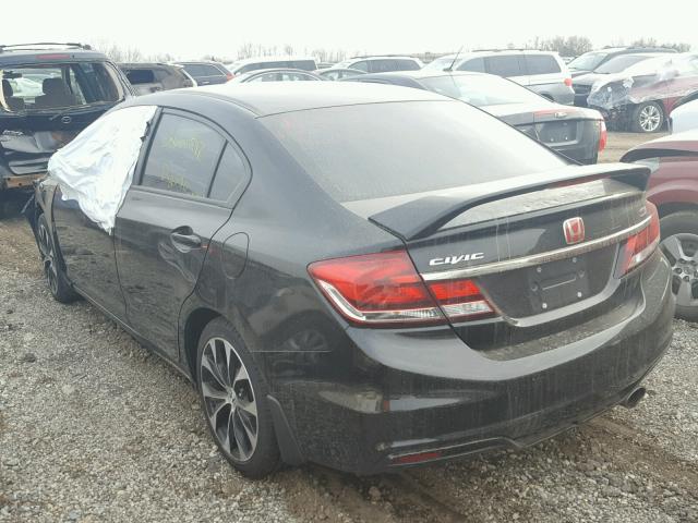 2HGFB6E57DH707580 - 2013 HONDA CIVIC SI BLACK photo 3