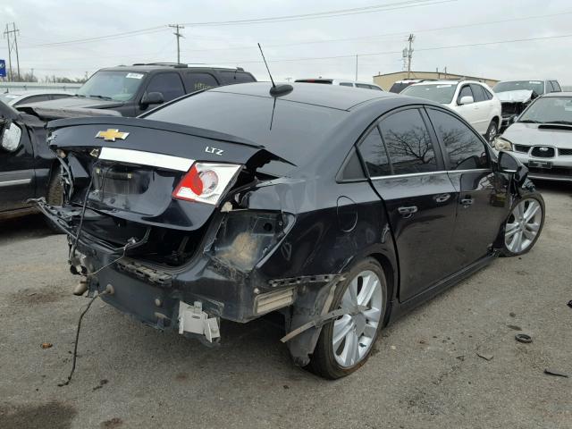 1G1PG5SB5G7137354 - 2016 CHEVROLET CRUZE LIMI BLACK photo 4