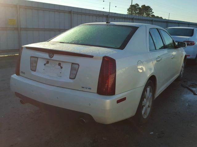 1G6DW677X50163397 - 2005 CADILLAC STS WHITE photo 4