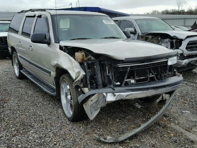 3GNEC16Z14G235587 - 2004 CHEVROLET SUBURBAN C GRAY photo 1