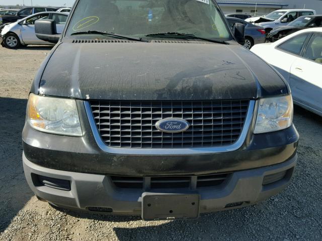 1FMPU13586LA68520 - 2006 FORD EXPEDITION BLACK photo 9