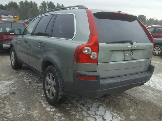 YV4CZ592X61228947 - 2006 VOLVO XC90 GREEN photo 3