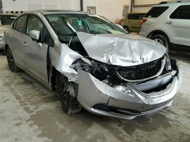 19XFB2F86FE225004 - 2015 HONDA CIVIC EX SILVER photo 1