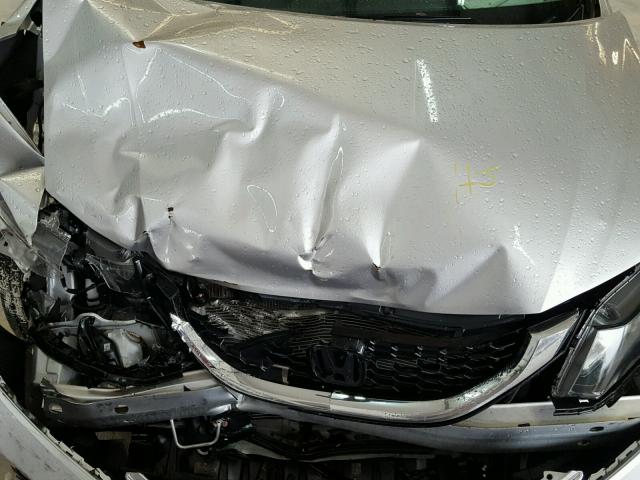 19XFB2F86FE225004 - 2015 HONDA CIVIC EX ვერცხლისფერი ფოტო 7