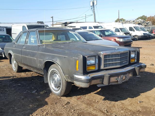 9W82L189768 - 1979 FORD GRANADA BLACK photo 1