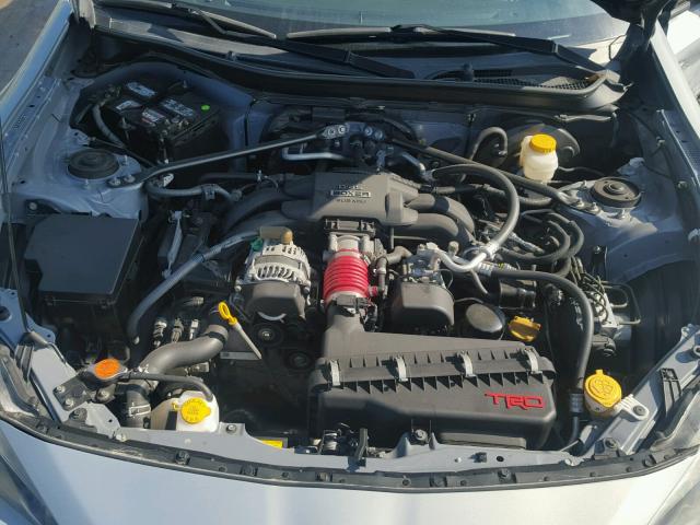 JF1ZNAA18D2731359 - 2013 TOYOTA SCION FR-S ვერცხლისფერი ფოტო 7