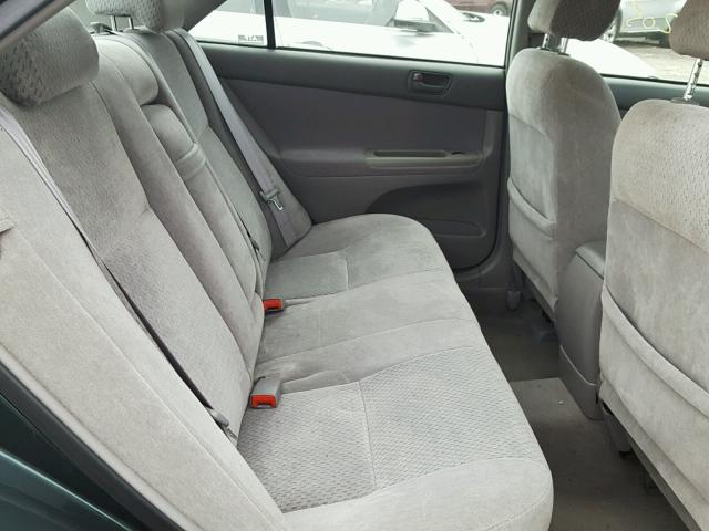 4T1BE32K53U661977 - 2003 TOYOTA CAMRY LE მწვანე ფოტო 6