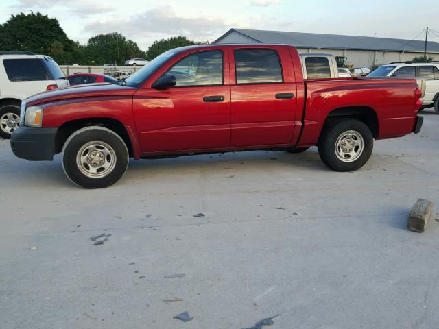 1D7HE28K76S533486 - 2006 DODGE DAKOTA QUA MAROON photo 9