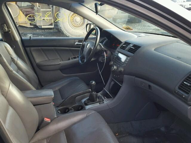 1HGCM55865A038803 - 2005 HONDA ACCORD EX CHARCOAL photo 5