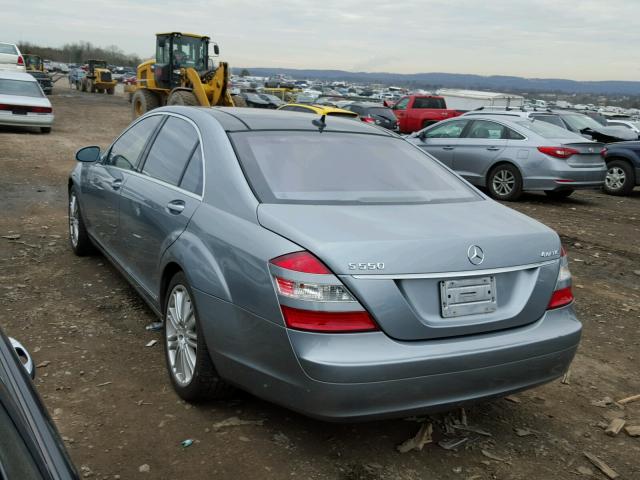 WDDNG86X88A180781 - 2008 MERCEDES-BENZ S 550 4MAT GRAY photo 3