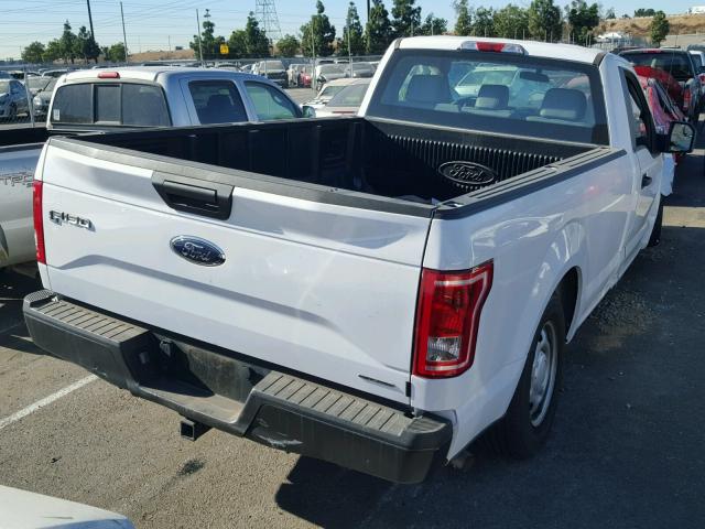 1FTMF1C87GKD17392 - 2016 FORD F150 WHITE photo 4