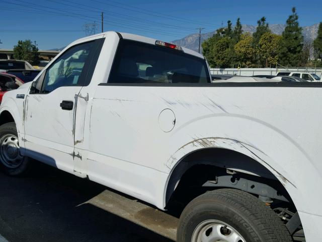 1FTMF1C87GKD17392 - 2016 FORD F150 WHITE photo 9