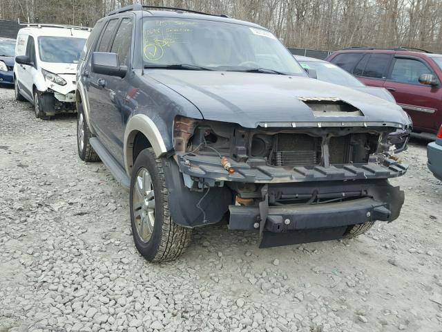 1FMEU7E8XAUA19744 - 2010 FORD EXPLORER E BLACK photo 1
