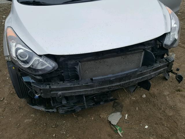 KMHD35LH2HU349846 - 2017 HYUNDAI ELANTRA GT SILVER photo 9