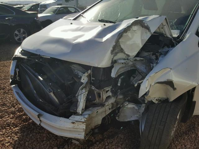 5FNRL5H96DB060225 - 2013 HONDA ODYSSEY TO WHITE photo 9