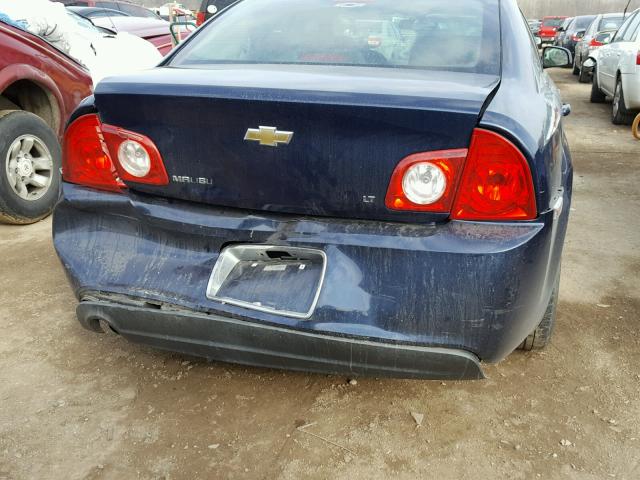 1G1ZH57B594103210 - 2009 CHEVROLET MALIBU 1LT 蓝色 照片 9