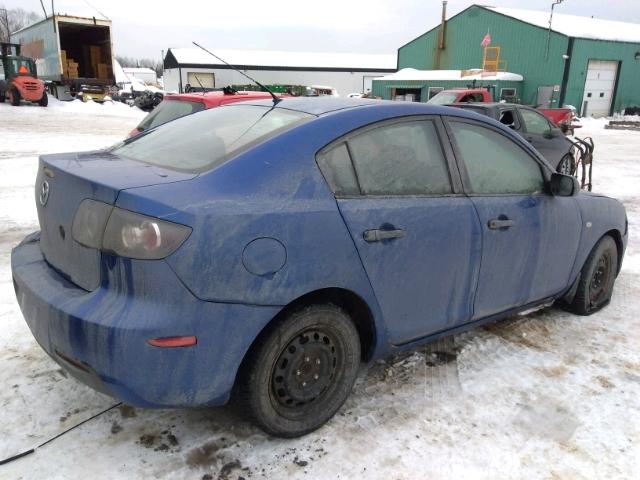 JM1BK32F071614430 - 2007 MAZDA 3 I BLUE photo 4