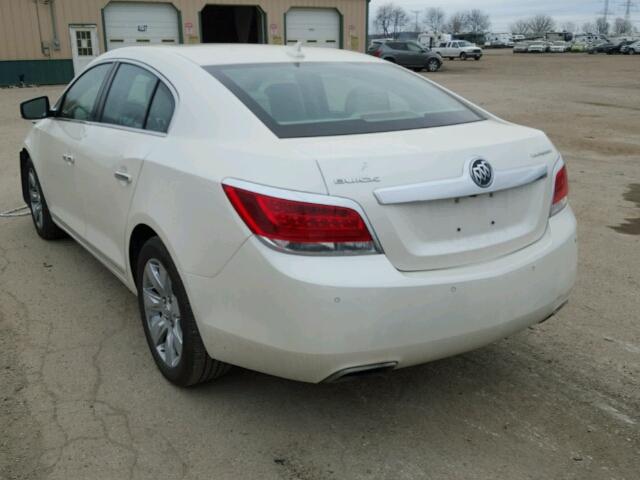 1G4GH5E37CF355767 - 2012 BUICK LACROSSE P WHITE photo 3