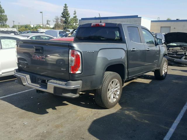 1GTG6CE38F1268962 - 2015 GMC CANYON SLT GRAY photo 4