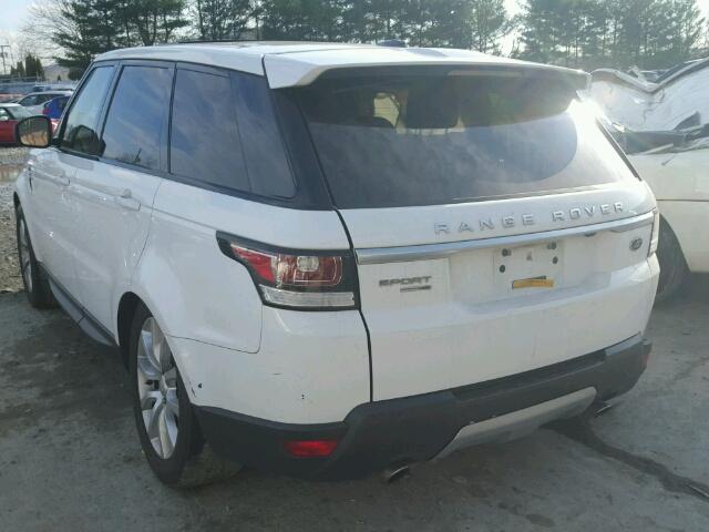 SALWR2VF0FA611098 - 2015 LAND ROVER RANGE ROVE WHITE photo 3