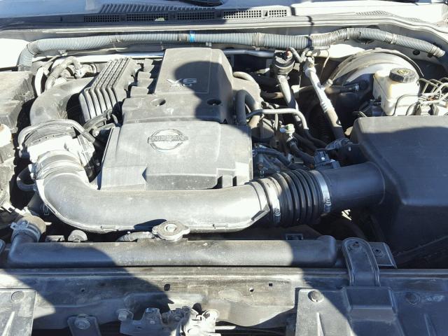 5N1AR18U85C757320 - 2005 NISSAN PATHFINDER SILVER photo 7