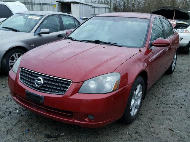 1N4AL11D56N391750 - 2006 NISSAN ALTIMA S MAROON photo 2