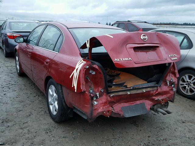 1N4AL11D56N391750 - 2006 NISSAN ALTIMA S MAROON photo 3