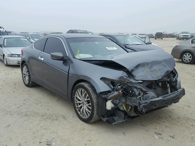 1HGCS2B85BA005182 - 2011 HONDA ACCORD EXL GRAY photo 1