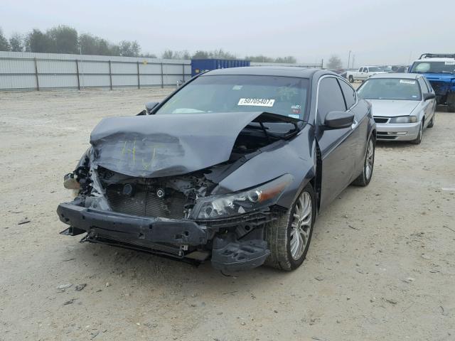 1HGCS2B85BA005182 - 2011 HONDA ACCORD EXL GRAY photo 2