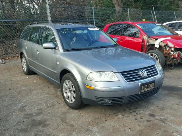 WVWVD63B13E156467 - 2003 VOLKSWAGEN PASSAT GLS SILVER photo 1