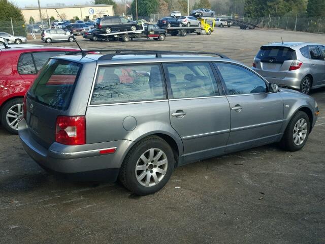 WVWVD63B13E156467 - 2003 VOLKSWAGEN PASSAT GLS SILVER photo 4