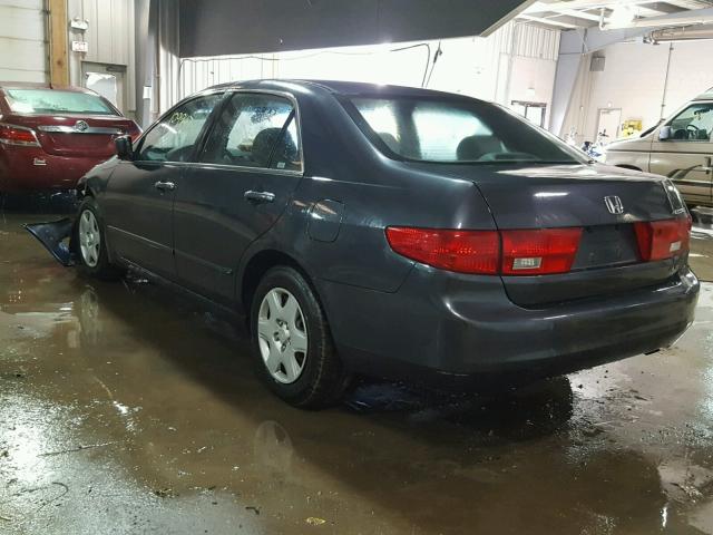 1HGCM56485A195020 - 2005 HONDA ACCORD LX GRAY photo 3