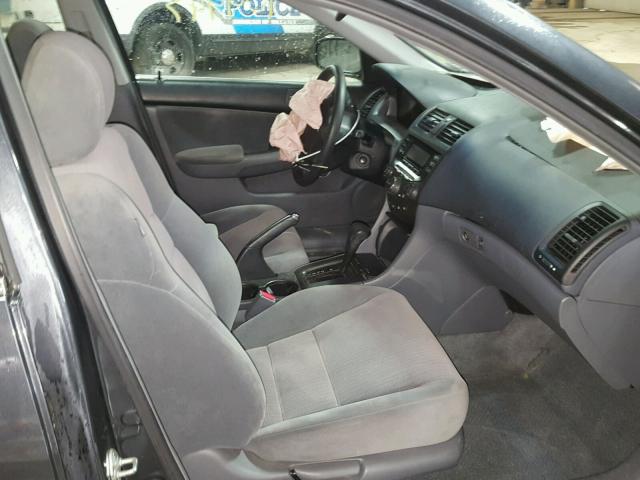 1HGCM56485A195020 - 2005 HONDA ACCORD LX GRAY photo 5