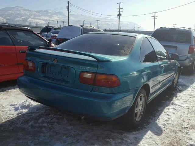 1HGEJ1224RL042739 - 1994 HONDA CIVIC EX 绿色 照片 4