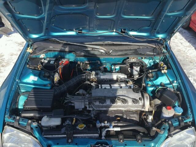 1HGEJ1224RL042739 - 1994 HONDA CIVIC EX 绿色 照片 7