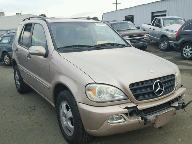 4JGAB57E43A417970 - 2003 MERCEDES-BENZ ML 350 GOLD photo 1