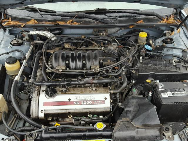 JN1CA31A71T106239 - 2001 NISSAN MAXIMA GXE BLUE photo 7