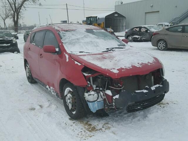 5Y2SP67809Z436360 - 2009 PONTIAC VIBE RED photo 1